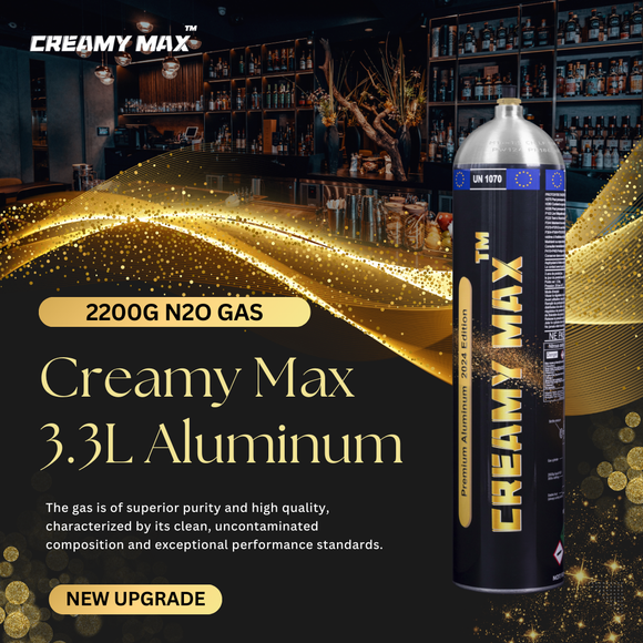 Aluminum 3.3L Cream Chargers