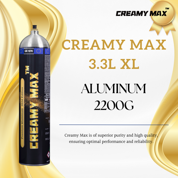 Aluminum Cream Chargers N2O