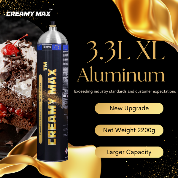 Aluminum XL Cream Chargers