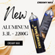 N2O Aluminum 3.3L Cream Chargers
