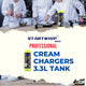 3.3L TANK CREAM CHARGERS