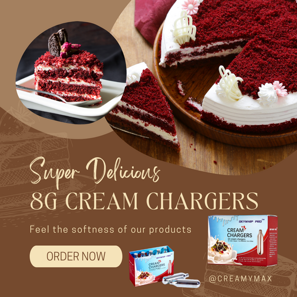What are 8G cream chargers