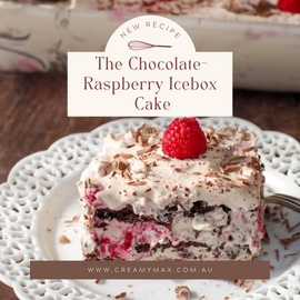 EASY AND DELICIOUS CHOCOLATE-RASPBERRY ICEBOX CAKE