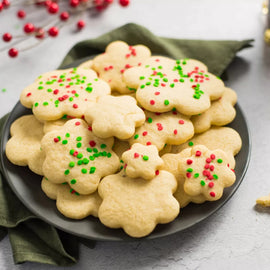 Low-Fat Holiday Sugar Cookies