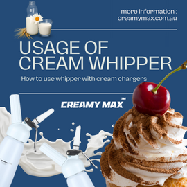How to Use Nitrogen Powered Whip Cream Maker