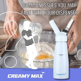 Common Issues You May Face With Your Whipped Cream Dispenser