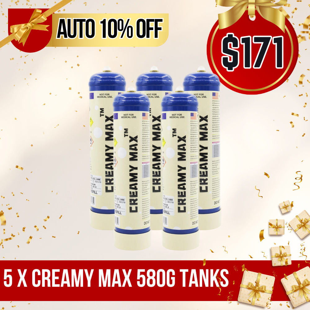 Infusion Max 580g Nitrous Oxide Cylinder (Tank) – Whip It Good Brisbane, Nangs Delivery Brisbane, Cream Chargers Delivery