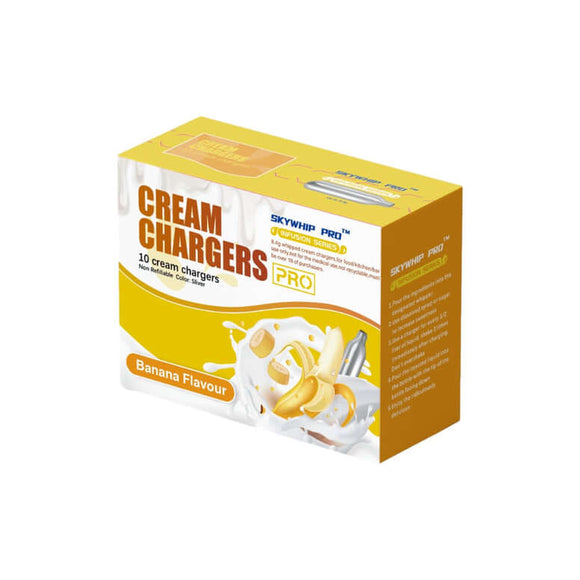 Skywhip Whipped Cream Chargers 8.4G Infusion Series Banana Flavor
