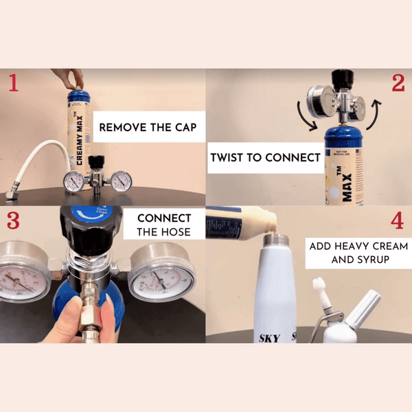 cream chargers method